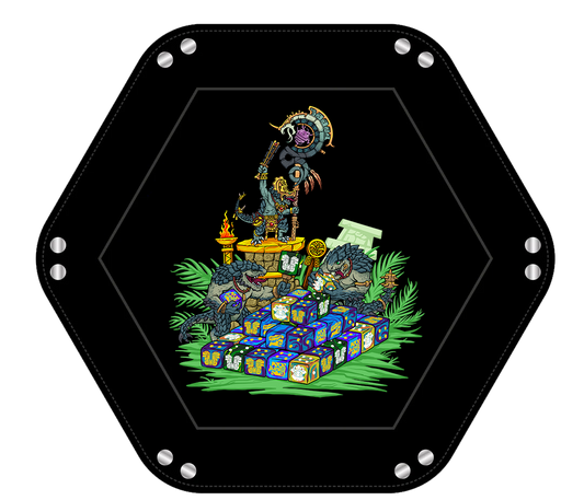 Celestial Dinosaurs | Premium Dice Tray