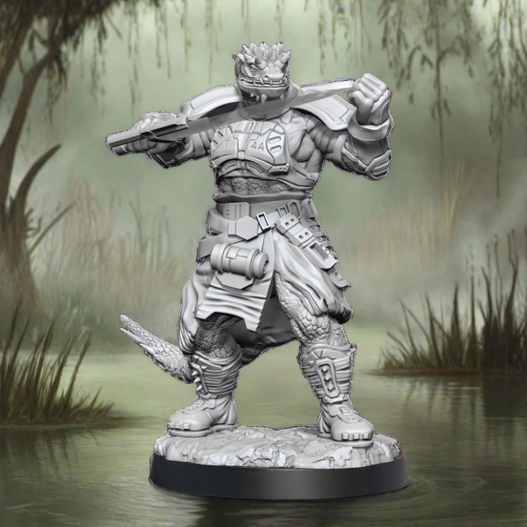 Starfinder: Deep Cuts - Vesk Soldier