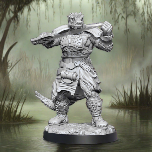Starfinder: Deep Cuts - Vesk Soldier