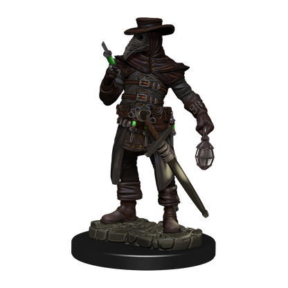 WizKids Deep Cuts: Plague Doctor &amp; Cultist – Unpainted Miniatures 2-Pack