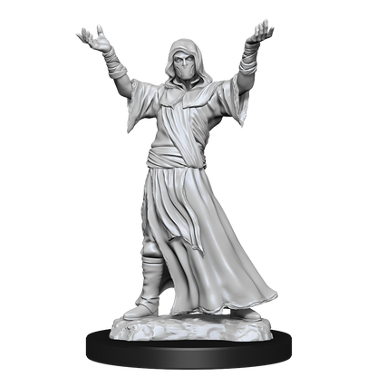 WizKids Deep Cuts: Plague Doctor &amp; Cultist – Unpainted Miniatures 2-Pack