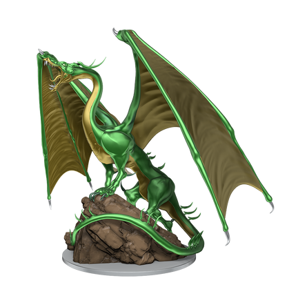D&D: Nolzur's Marvelous Miniatures - Young Emerald Dragon