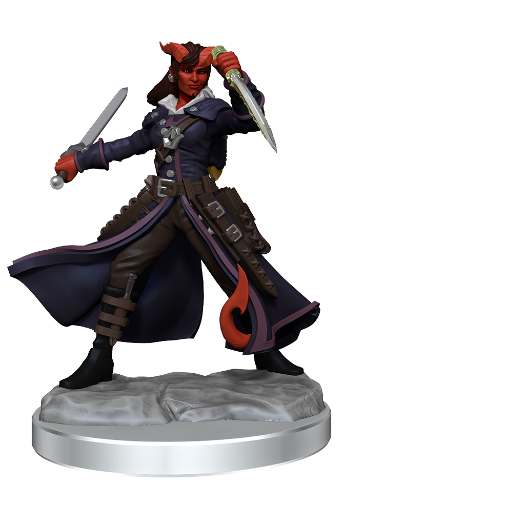 D&D: Frameworks - Tiefling Rogue Female
