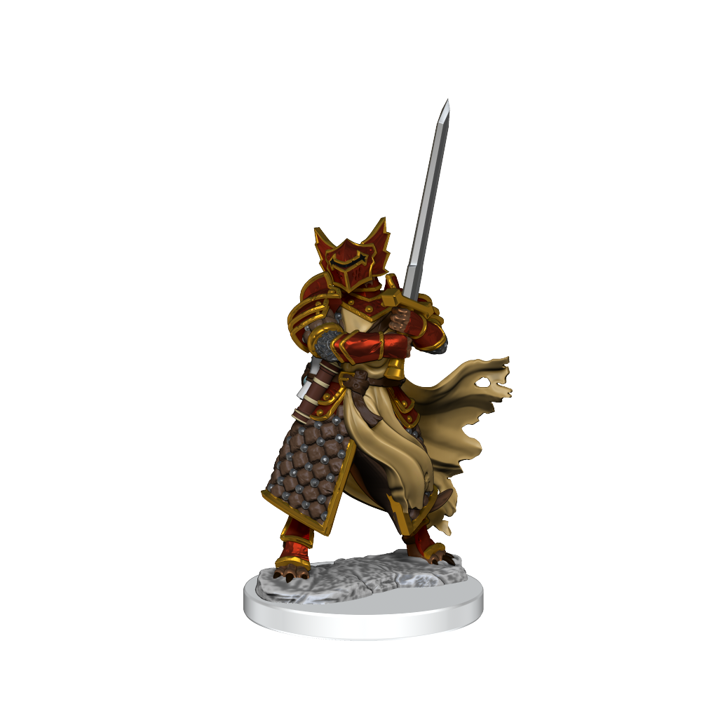 D&D: Frameworks - Dragonborn Paladin Male