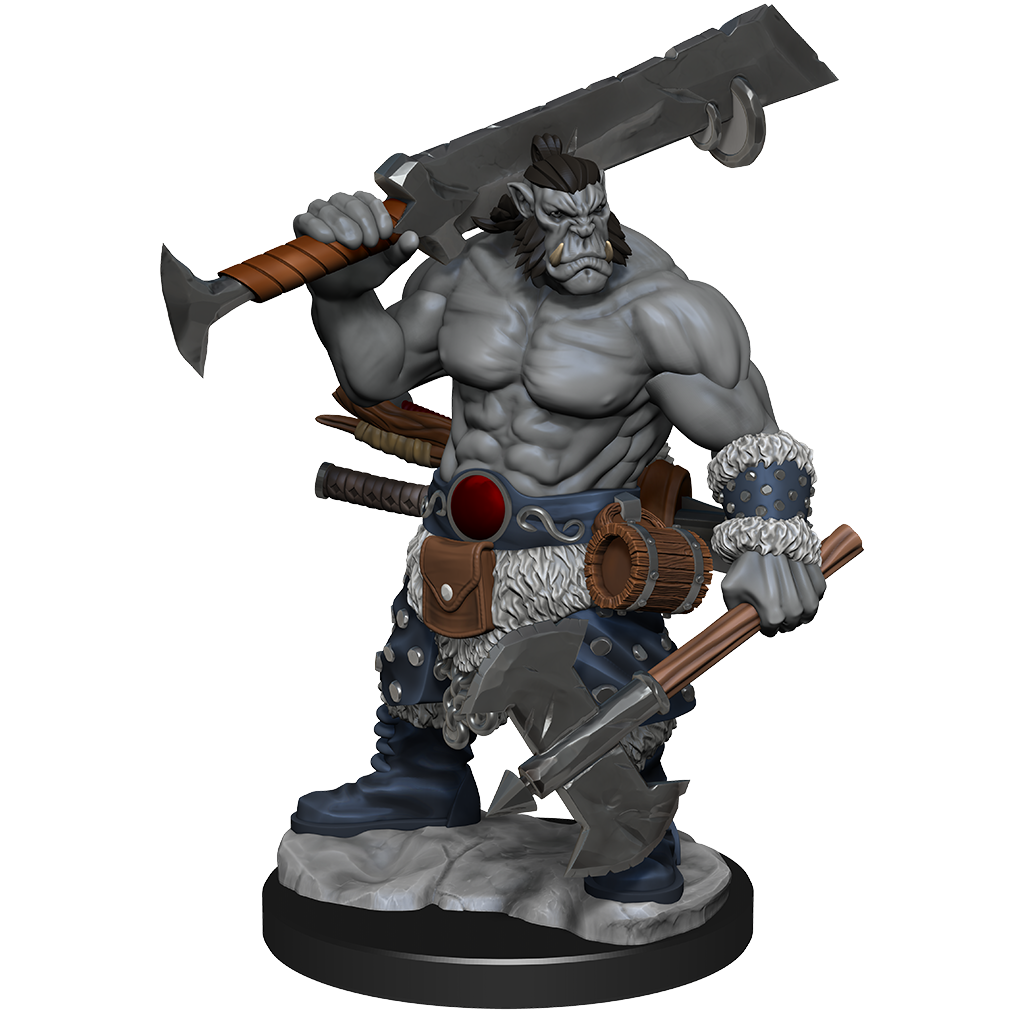 D&D: Frameworks - Orc Barbarian Male