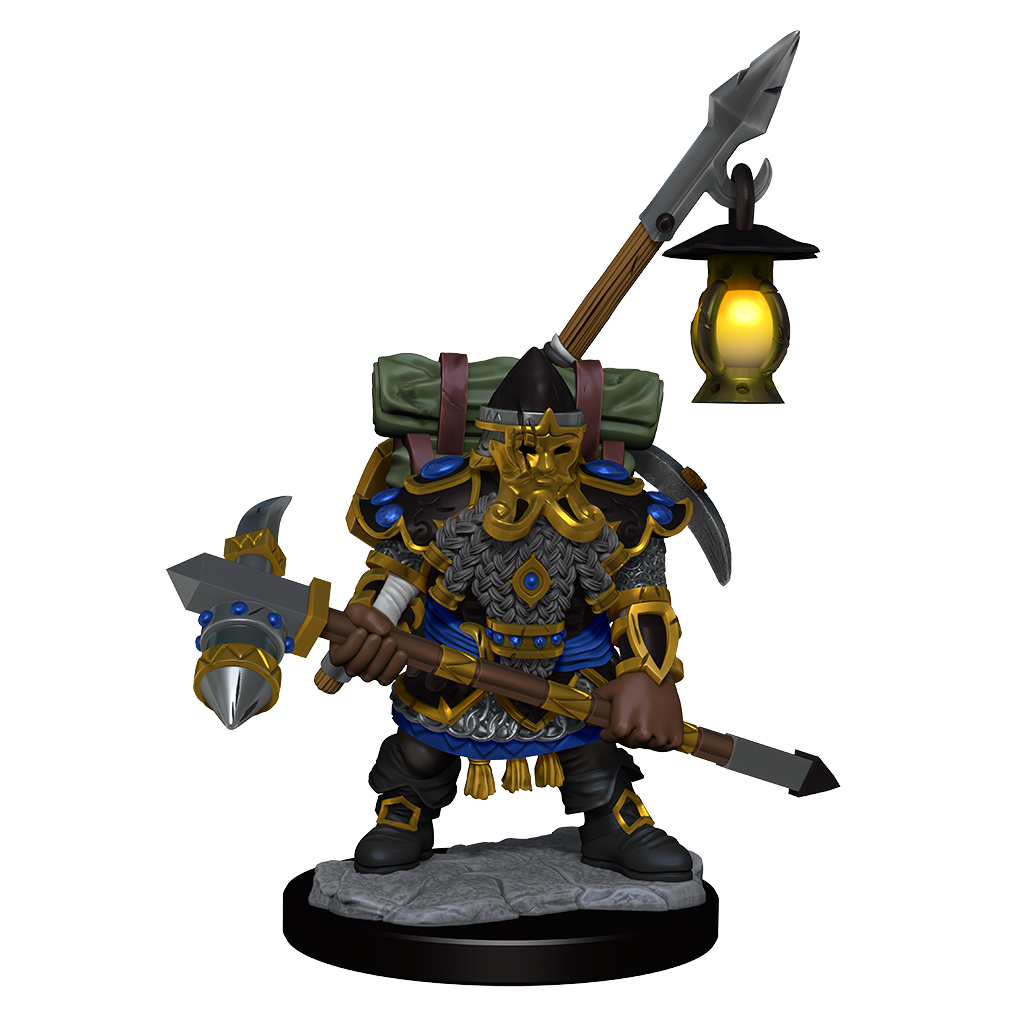 D&D: Frameworks - Dwarf Fighter Male