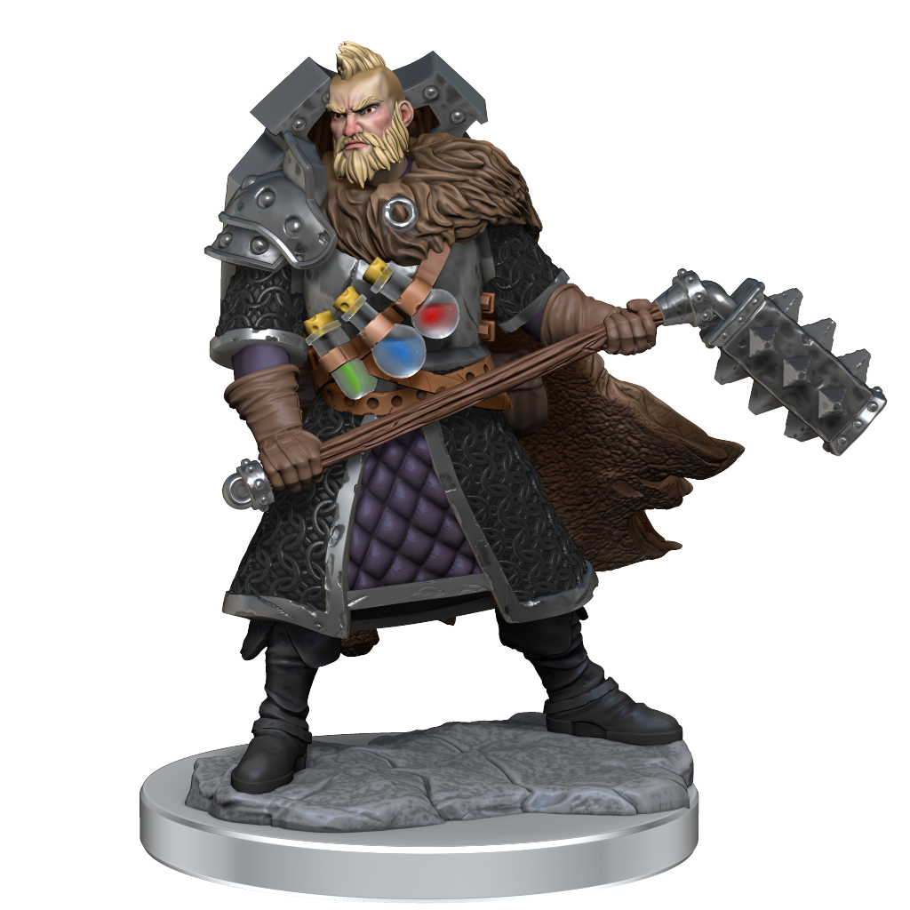 D&D: Frameworks - Human Fighter Male