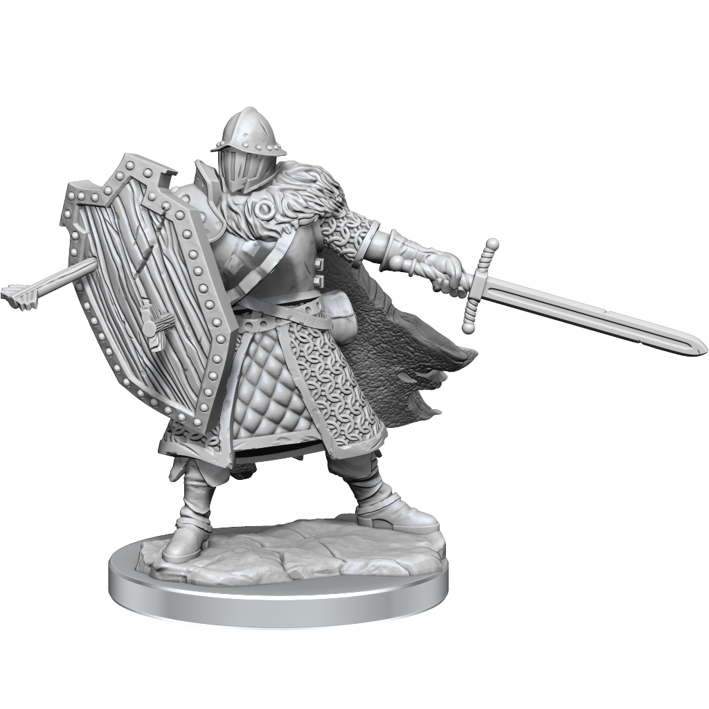 D&D: Frameworks - Human Fighter Male
