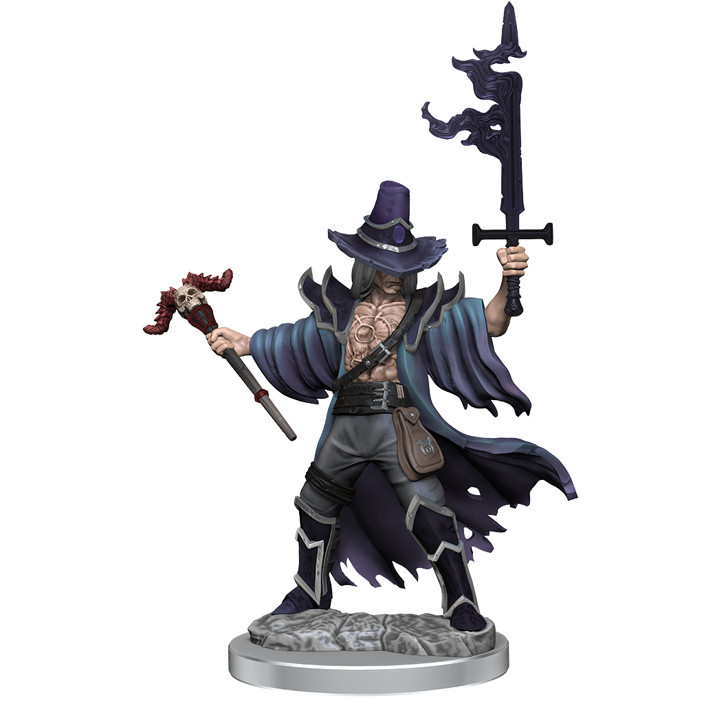 D&D: Frameworks - Human Warlock Male