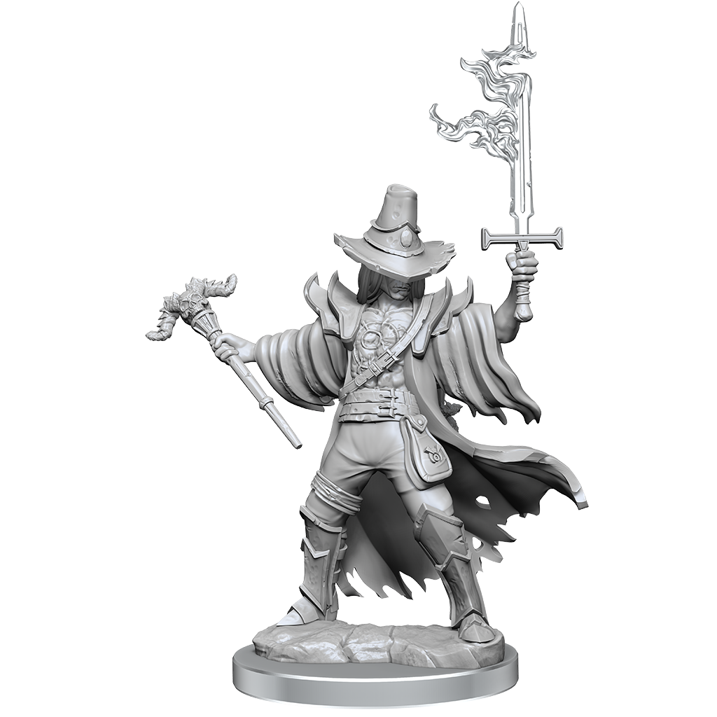 D&D: Frameworks - Human Warlock Male
