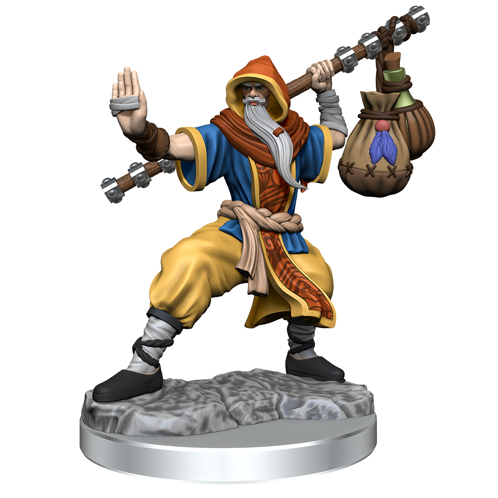 D&D: Frameworks - Human Monk Male