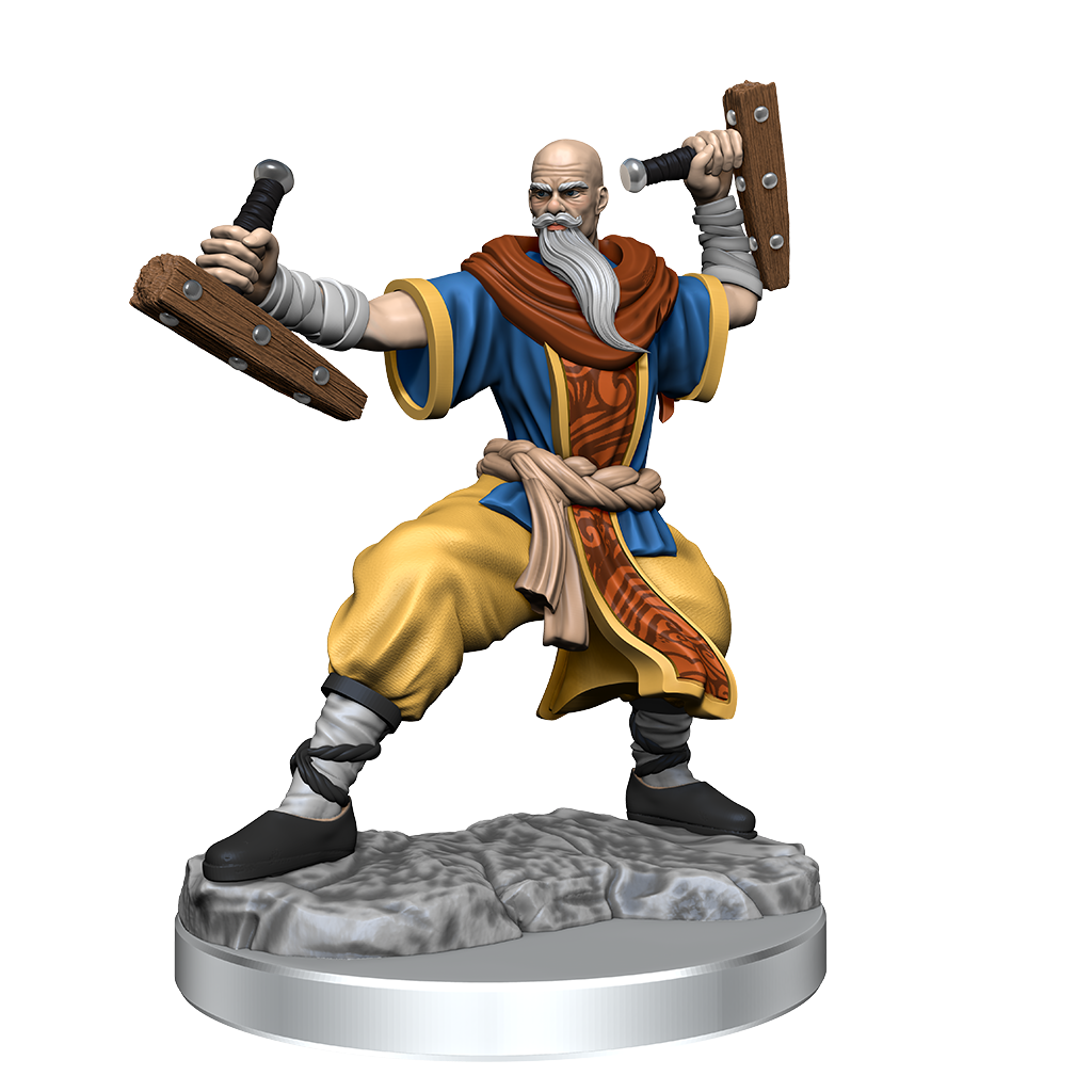 D&D: Frameworks - Human Monk Male