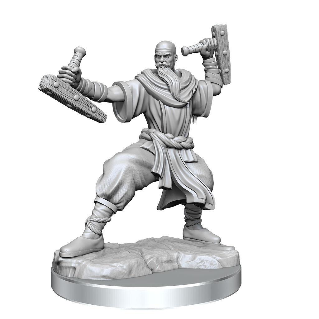 D&D: Frameworks - Human Monk Male