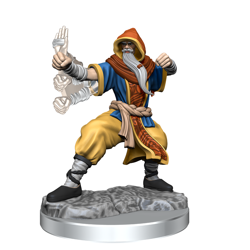 D&D: Frameworks - Human Monk Male