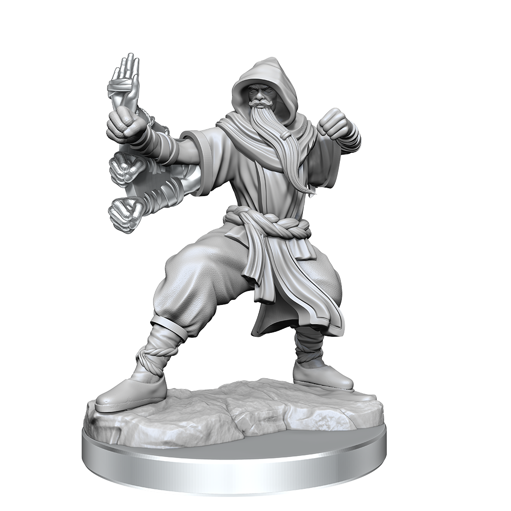 D&D: Frameworks - Human Monk Male