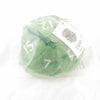 Green D20 Plush Dice Bag - Ultra Pro Zippered Dice Storage