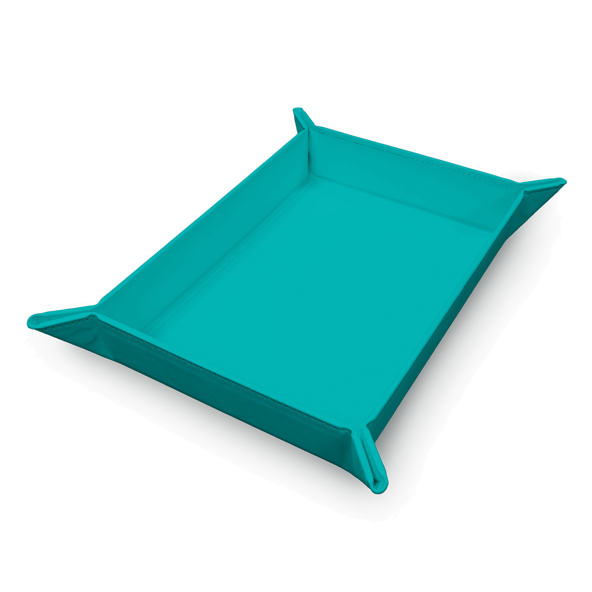 Vivid Magnetic Folding Dice Tray - Teal
