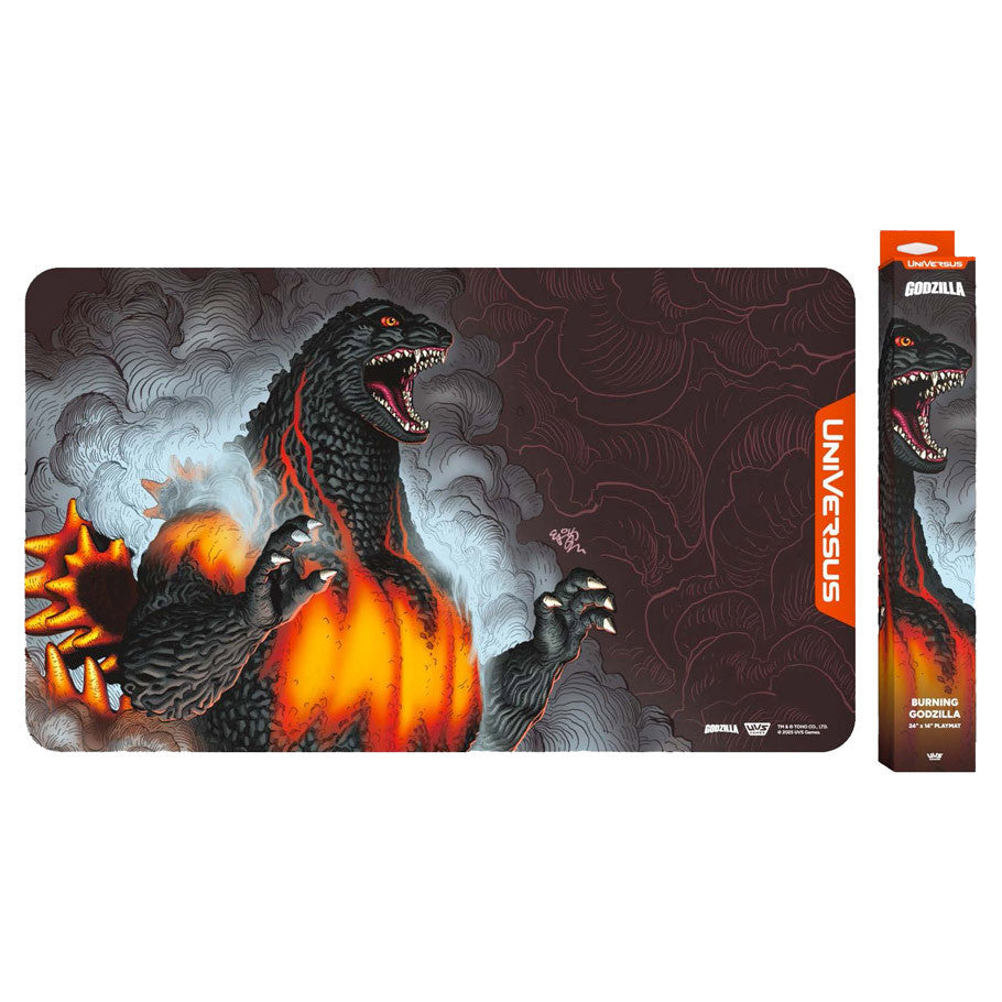 UniVersus TCG: Burning Godzilla Playmat | King of the Monsters Returns
