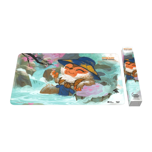 Riftbound TCG: League of Legends Spirit Blossom Teemo Playmat | Spiritforged Bound Edge