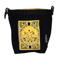 Spell Book Reversible Microfiber Self-Standing Large Dice Bag
