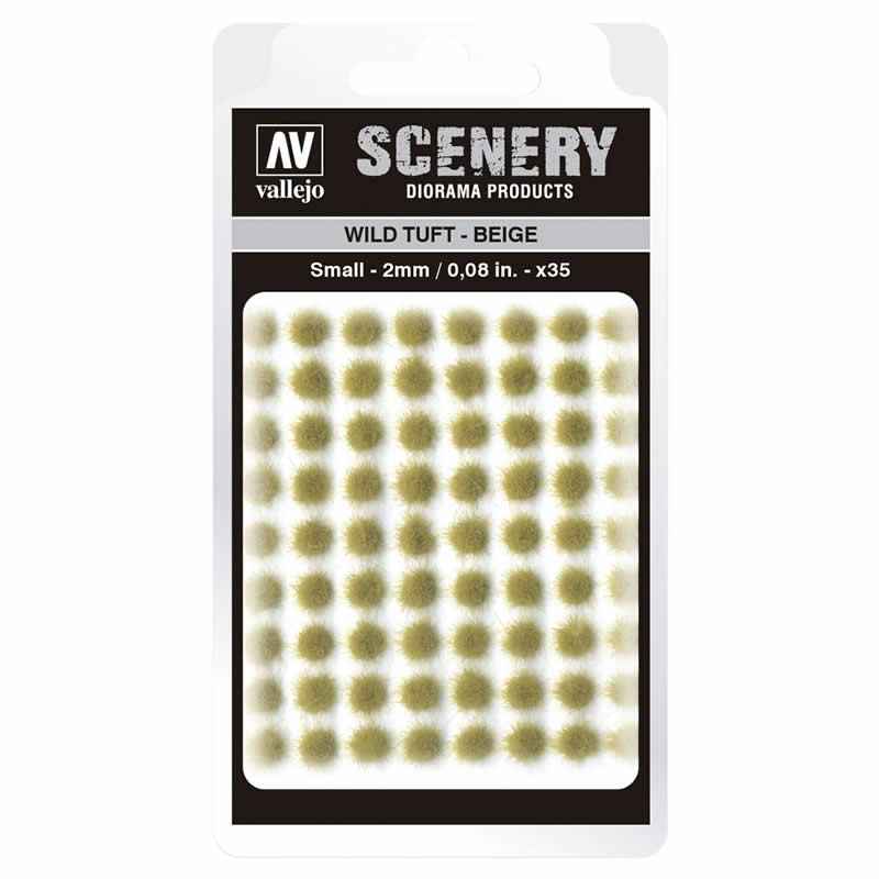 VALSC403 Wild Beige Tuft Small 2mm / 0.08 in. Vallejo Paints