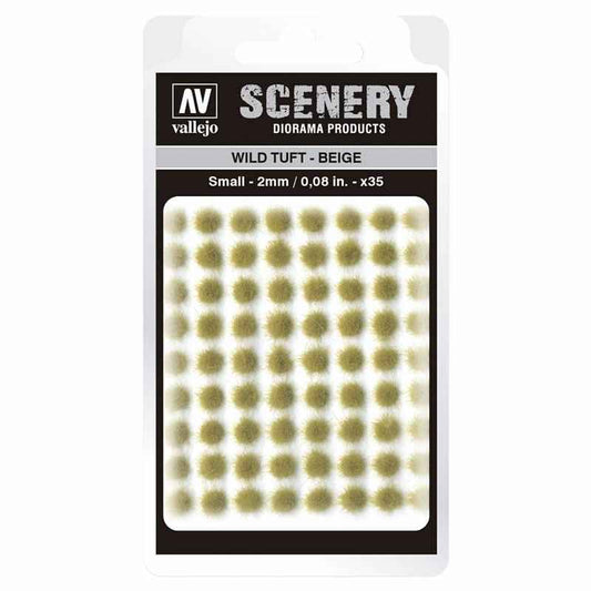 VALSC403 Wild Beige Tuft Small 2mm / 0.08 in. Vallejo Paints