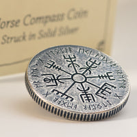 Vegvisir Wayfinder Coin - Silver
