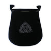 Velvet pouch - Triquetra