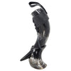 Authentic Medieval Viking Drinking Horn with Stand
