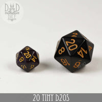 20 Tiny D20s