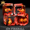 Fireball 4D6 Dice Set