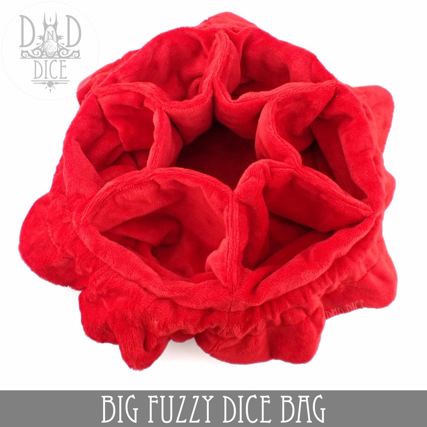 Big Fuzzy Dice Bag – Large Plush Dice Storage in 6 Colors