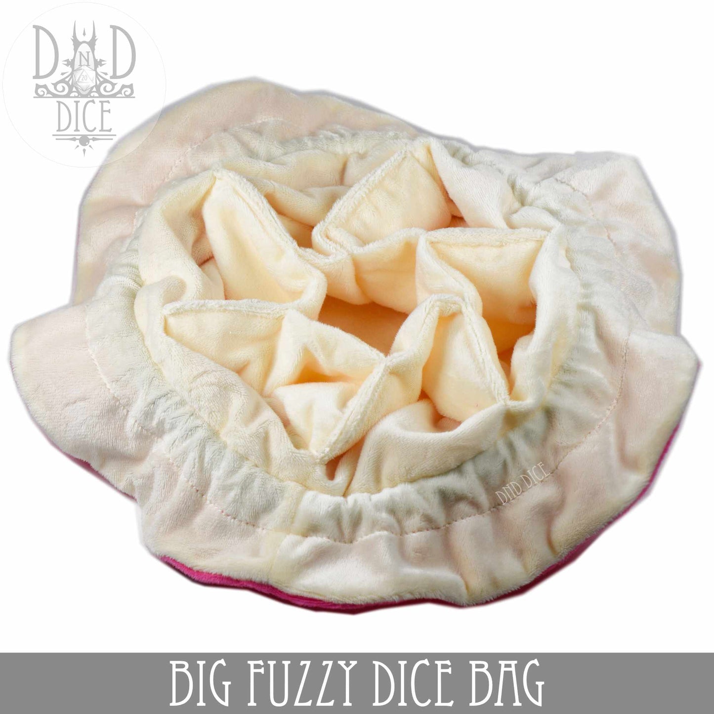 Big Fuzzy Dice Bag – Large Plush Dice Storage in 6 Colors