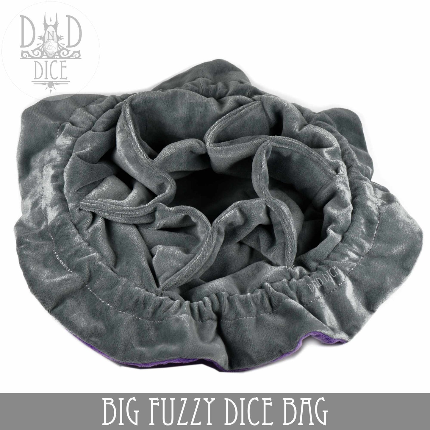 Big Fuzzy Dice Bag – Large Plush Dice Storage in 6 Colors