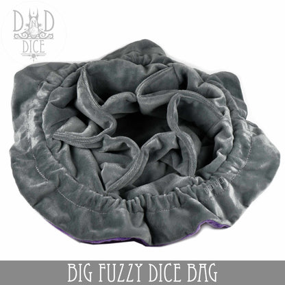 Big Fuzzy Dice Bag – Large Plush Dice Storage in 6 Colors