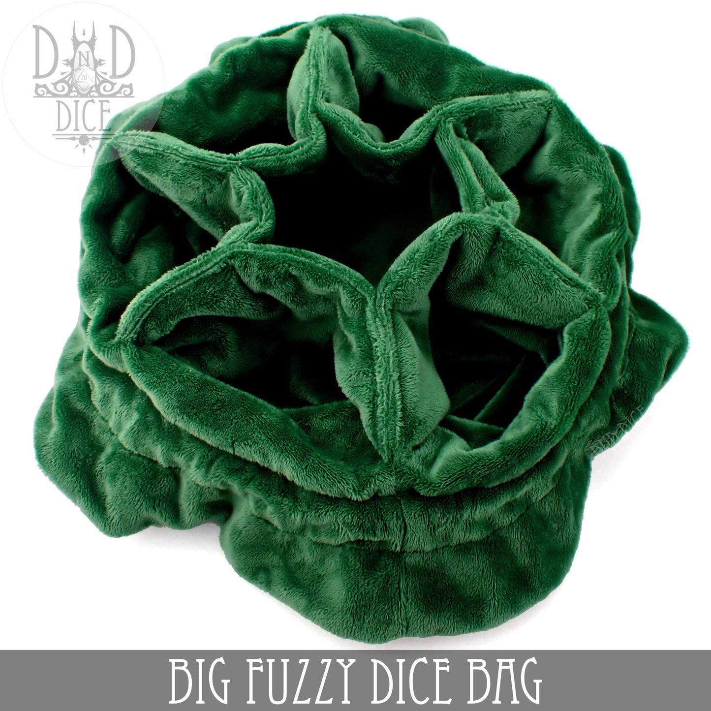 Big Fuzzy Dice Bag – Large Plush Dice Storage in 6 Colors