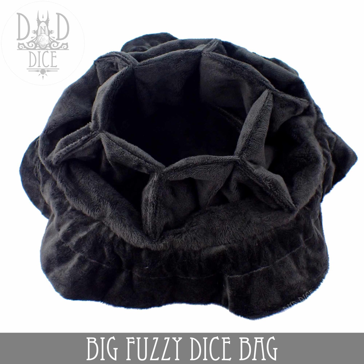 Big Fuzzy Dice Bag – Large Plush Dice Storage in 6 Colors