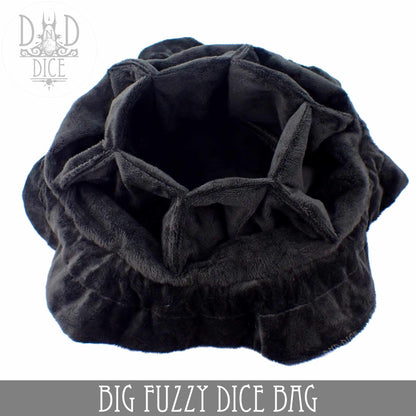 Big Fuzzy Dice Bag – Large Plush Dice Storage in 6 Colors