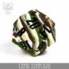 55mm D20 - Camo (Silicone)