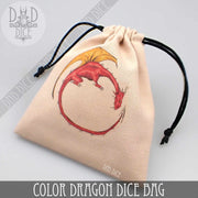 Color Dragon Dice Bag