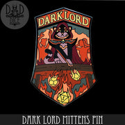 Dark Lord Mittens Enamel Pin