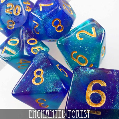 Enchanted Forest Dice Set