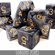 Gorgons Ashes 7 or 11 Dice Set