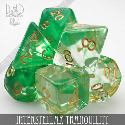 Interstellar Tranquility Dice Set