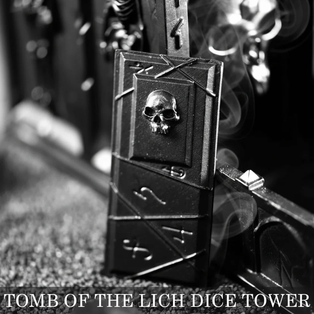 Tomb of the Lich Resin Dice Tower