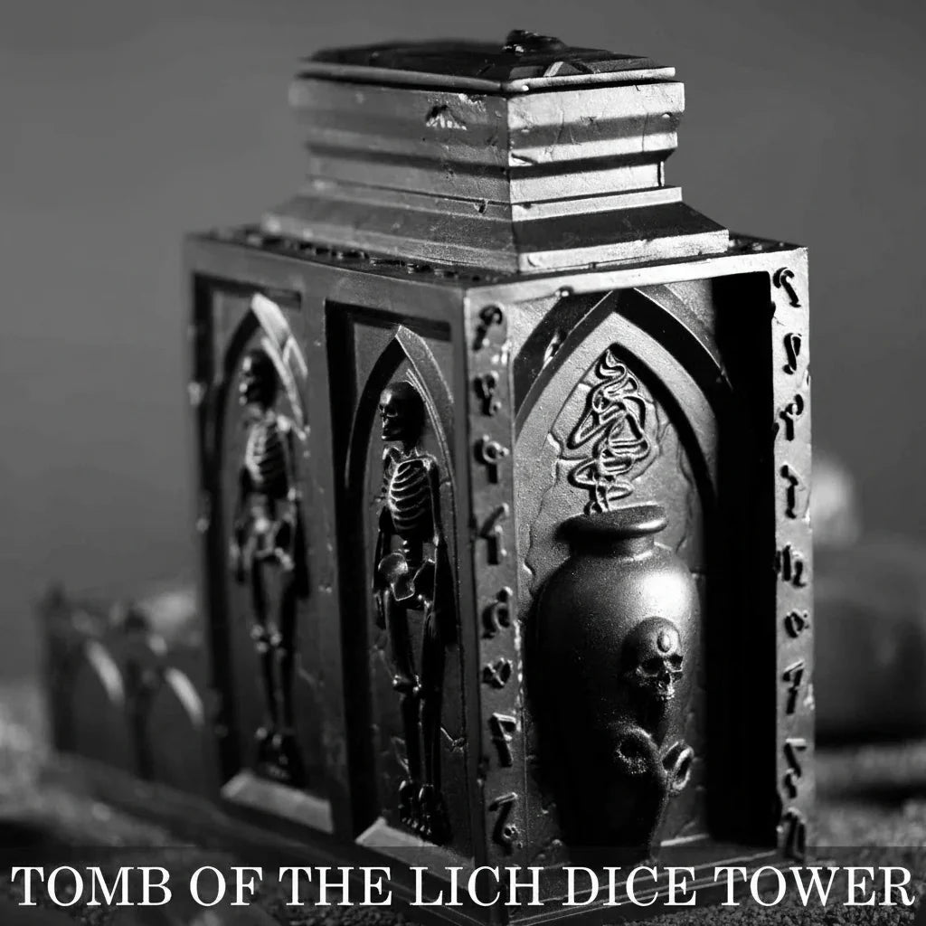 Tomb of the Lich Resin Dice Tower