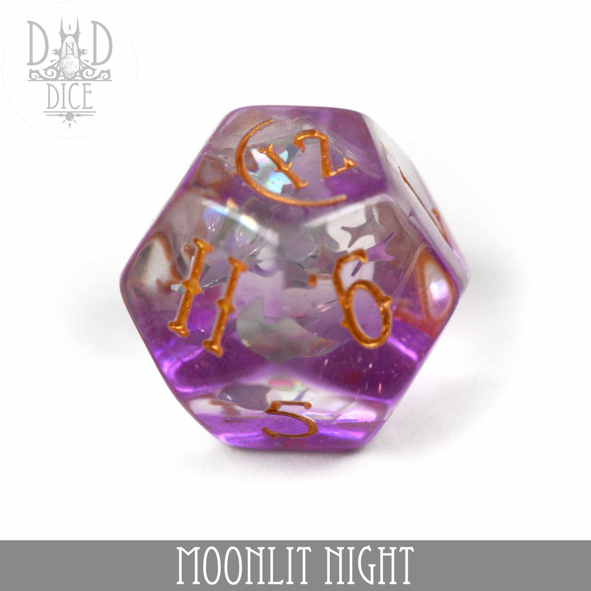 Moonlit Night 12 Dice Set