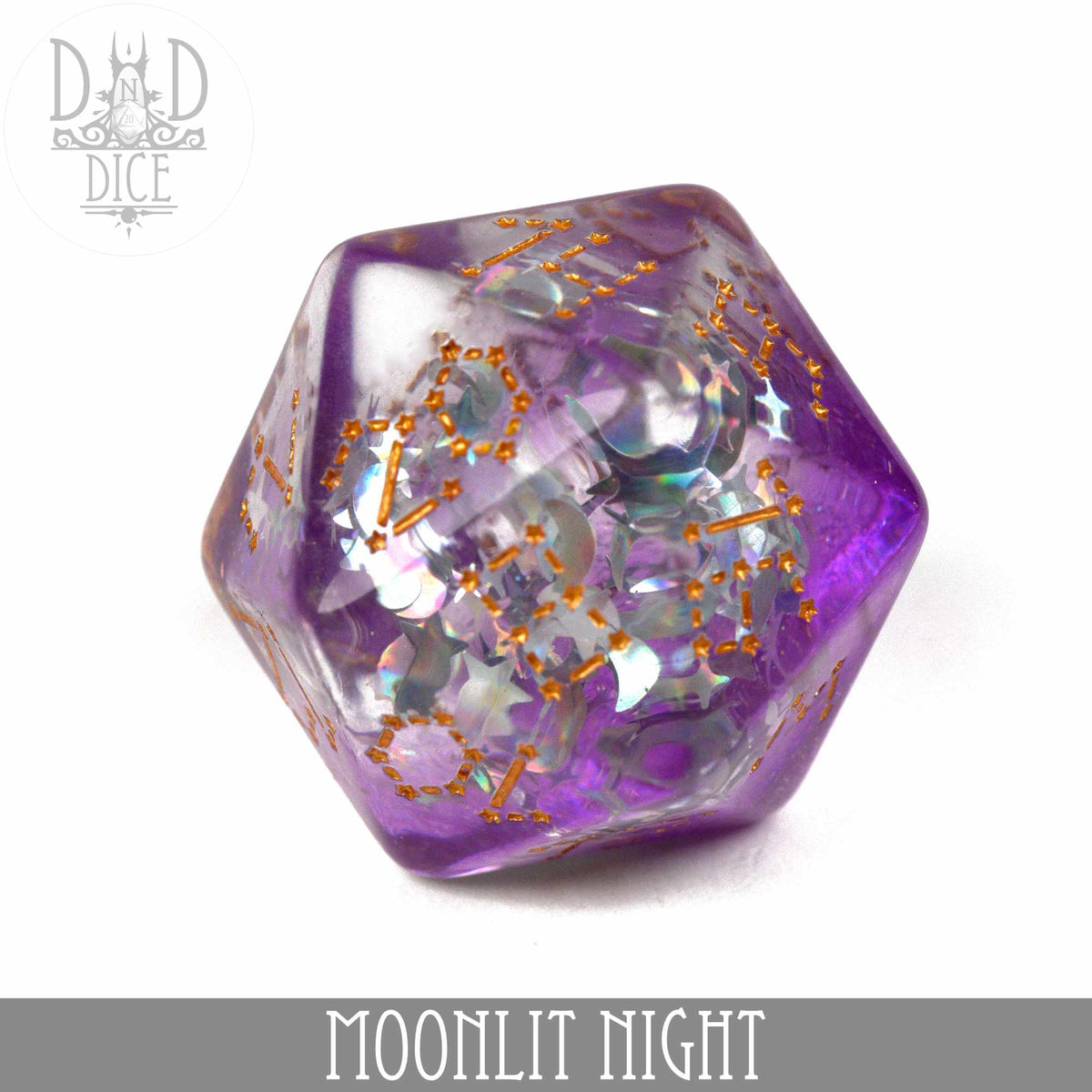 Moonlit Night 12 Dice Set