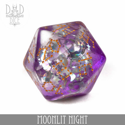 Moonlit Night 12 Dice Set
