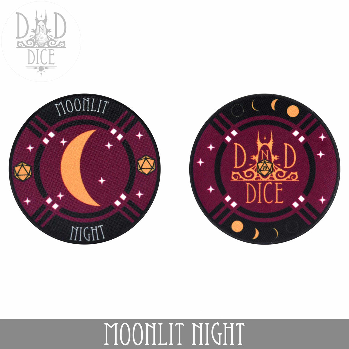 Moonlit Night 12 Dice Set